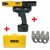 REMS Mini-Press 14,4 V ACC Li-Ion Radialpresse AKTION mit 3 Pressbacken versandkostenfrei online kaufen