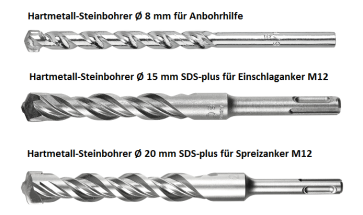 Rems Hartmetall-Steinbohrer & Anker online im Shop günstig kaufen