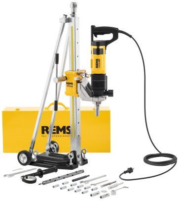 REMS Picus DP Elektrische Diamant-Kernbohrmaschine mit Mikro-Impuls-Technik & Bohrständer Titan online im Shop günstig kaufen