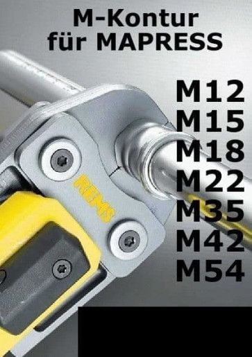REMS Pressbacken (Presszange) M 12-54 (Geberit Mapress) online im Shop günstig kaufen