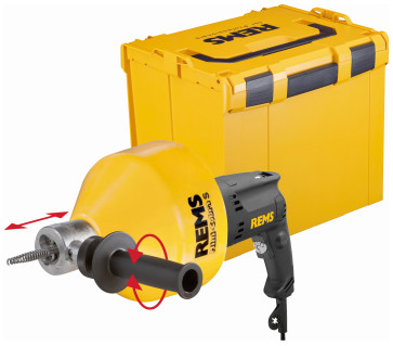 REMS Mini-Cobra S Elektrisches Rohrreinigungsgerät in L-Boxx online im Shop günstig kaufen