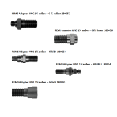 REMS Adapter UNC 1¼ außen / Auswahlmöglichkeiten im Artikel