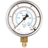 REMS Feinskaliertes Manometer 250 mbar