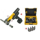 REMS Mini-Press 22 V ACC Basic Pack L-BOXX Radialpresse AKTION mit 3 Pressbacken