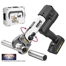 REMS Radialpresse Akku-Press 22 V ACC Li-Ion WHITE EDITION in L-BOXX beim autorisierten Fachhändler in Leipzig online im Shop günstig kaufen